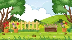 Moeilijke aandachtstest: kun jij de vlinder in de tuin op de afbeelding vinden?