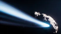 Hubble-telescoop legt voor het eerst een verandering in de draairichting van een komeet vast